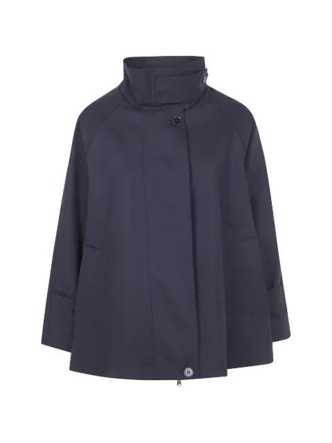 Liviana Conti notched collar jacket Blue F6SW35