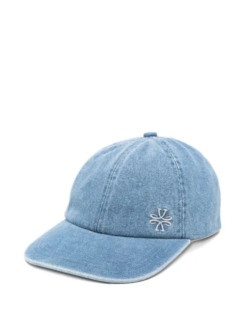 Jacob Cohën logo-detail denim baseball cap Blue A0069001T837AB1