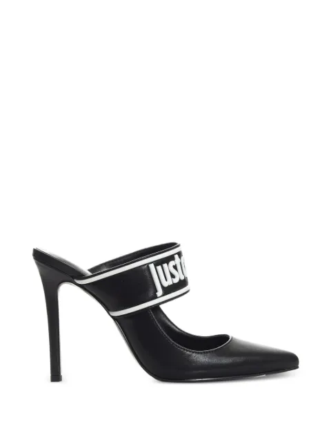 Just Cavalli pointed-toe heeled mules Black 80RA3S09ZPB92