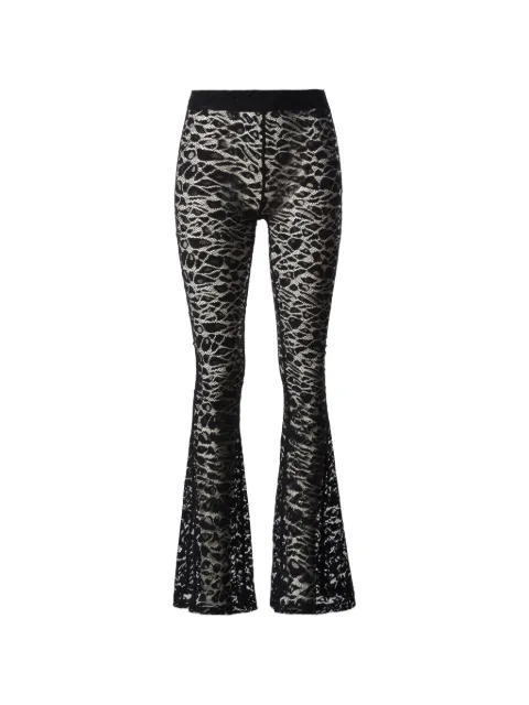 Mia Peculiar lace trousers Black 01MPLLA01