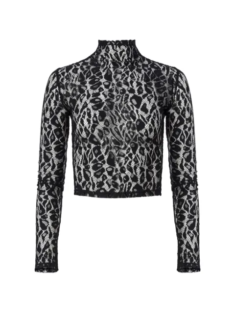 Mia Peculiar lace top Black 01MPBLA01