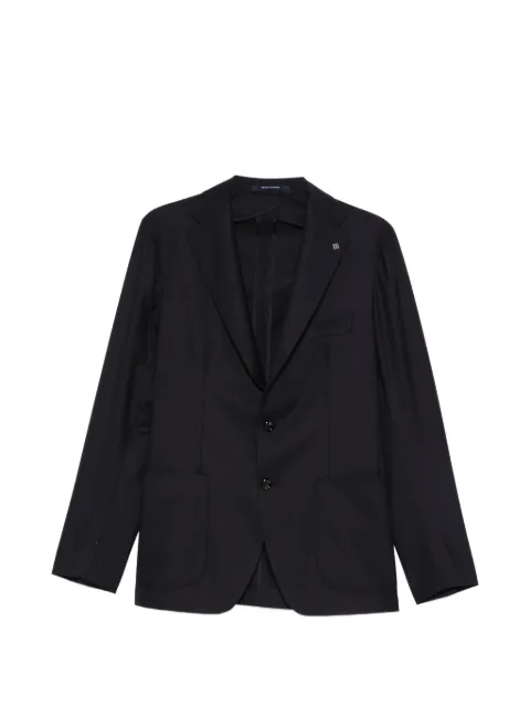 Tagliatore notched-lapel patch-pocket blazer Blue 1SMC22K520060