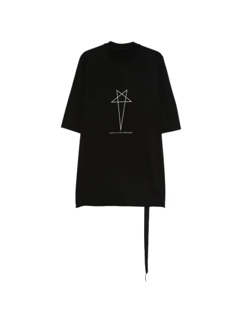 Rick Owens DRKSHDW star-print crew-neck T-shirt Black DU01F4274RIGEP3