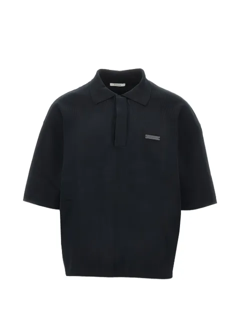 ENTIRE STUDIOS Club polo shirt Black ESSS26PO030120015