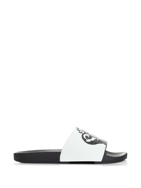 Just Cavalli printed slides White 80QA3SZ3ZSE54
