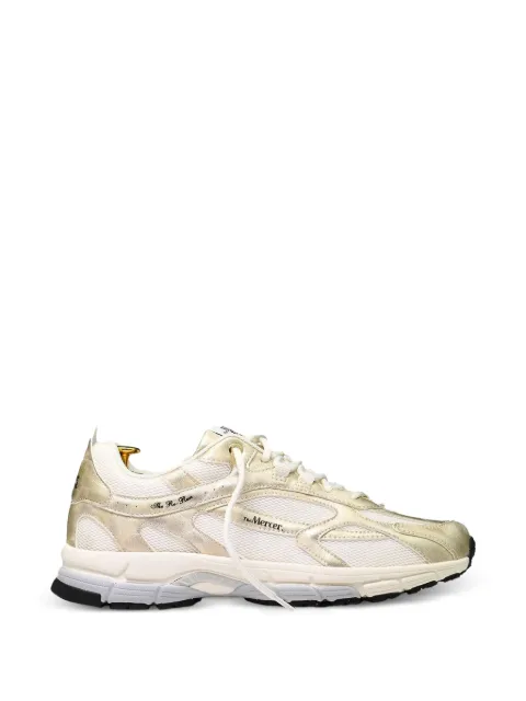 TheMercer. The Re-Rune metallic panelled sneakers Neutrals ME261007