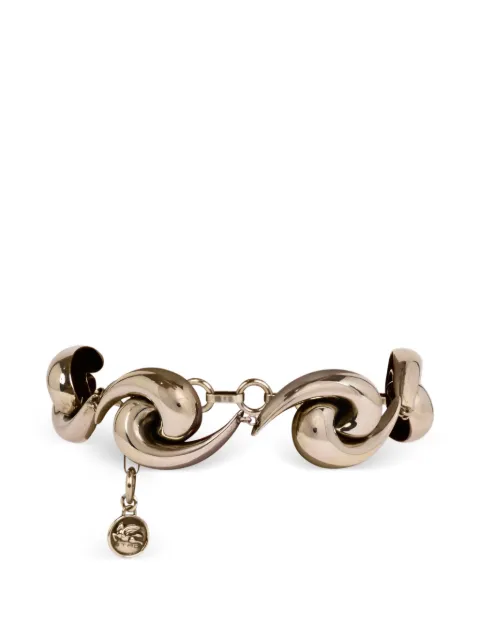 ETRO Paisley choker necklace Silver WF5E0012AM007