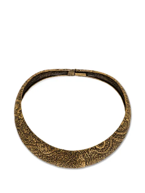 ETRO arnica motif choker necklace Gold WF5E0015AM007