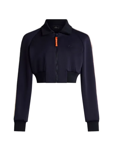 ETRO zip-fastening sweatshirt Blue WRMB001599TUSP1