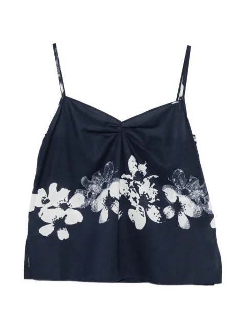 Iceberg floral top Blue T0713636