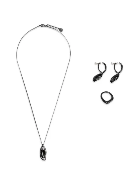 Alexander McQueen Pre-Owned 2020s Parure jewellery set Black AM190ALH
