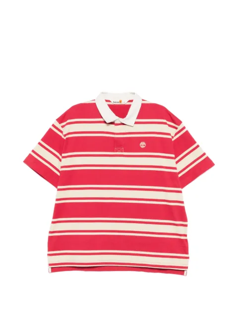 Timberland striped short-sleeves polo shirt Red TB0A5MHG