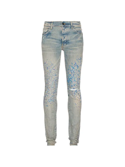 AMIRI embellished jeans Blue MDS114408