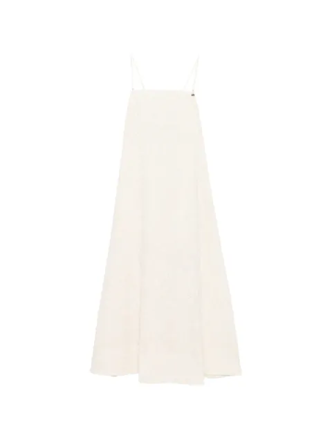 LIU JO long dress with embroidery Neutrals WA6456T472A