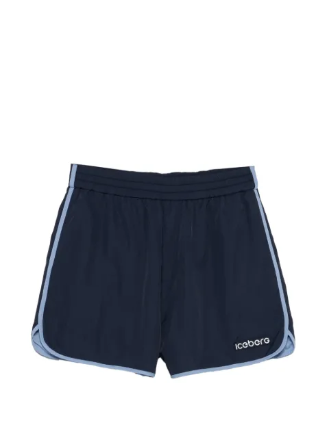 Iceberg contrasting-trim shorts Blue D0116402