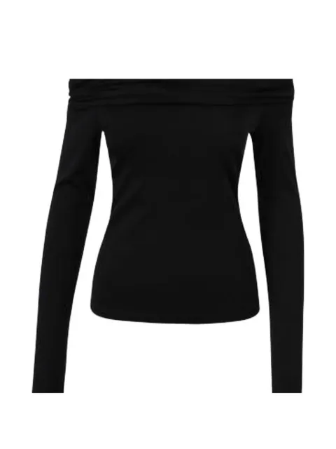 Max Mara off-shoulder top Black 2611941028600