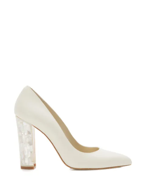 FREYA ROSE Camille pointed-toe pumps White CAMILLE