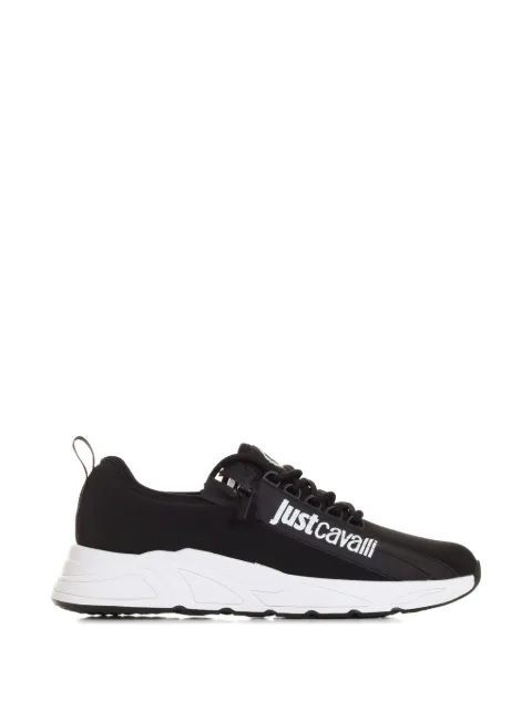 Just Cavalli zip-detail sneakers Black 80QA3SA2ZSE70