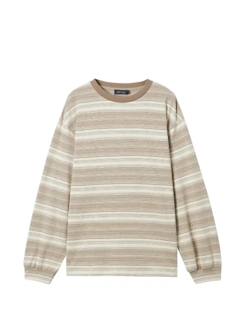 tout a coup striped long-sleeved sweatshirt Neutrals M611AS6