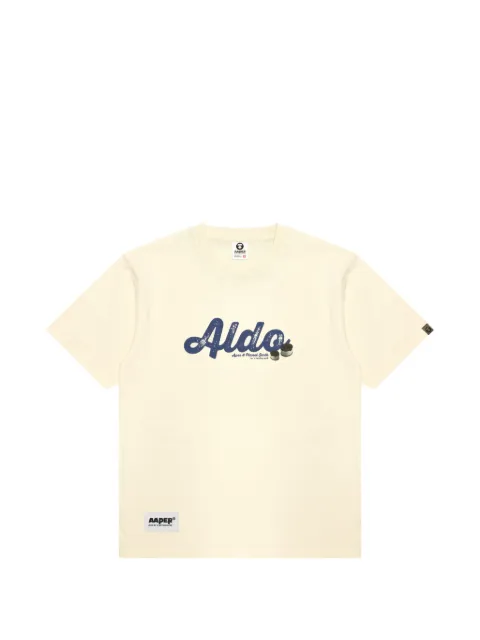 AAPE BY *A BATHING APE® Ice-Cream Sandwich T-shirt Neutrals ATE1825XXQ