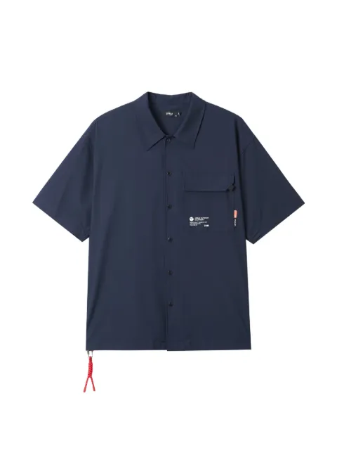 izzue pocket short-sleeve shirt Blue IZXSRM00611X