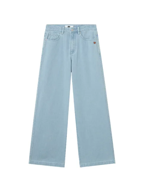 CHOCOOLATE wide-leg five-pockets jeans Blue B1XJNW01080Y