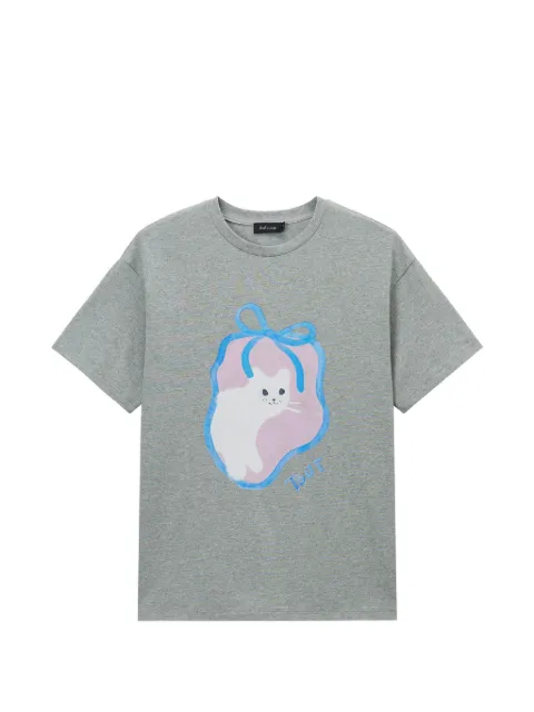 tout a coup graphic T-shirt Grey M610AS6