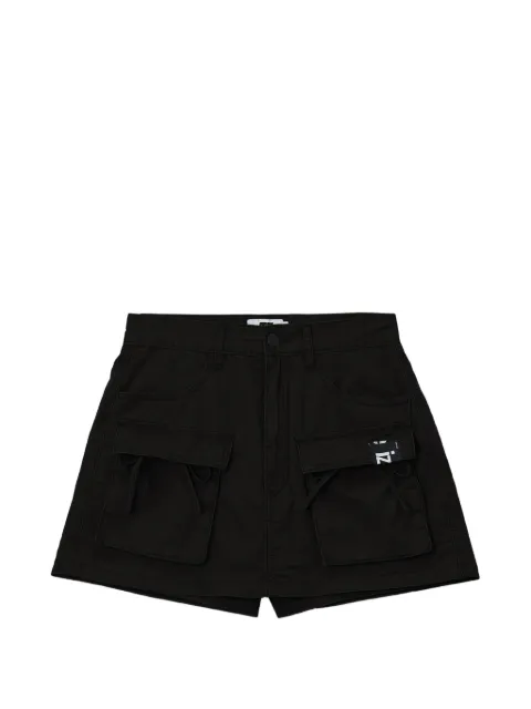 izzue pocket button shorts Black IZXSPW00821X
