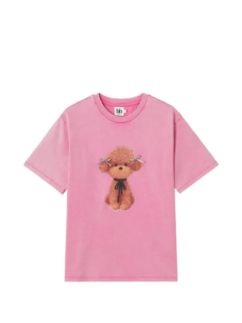 b+ab graphic-print T-shirt Pink 6S622AS