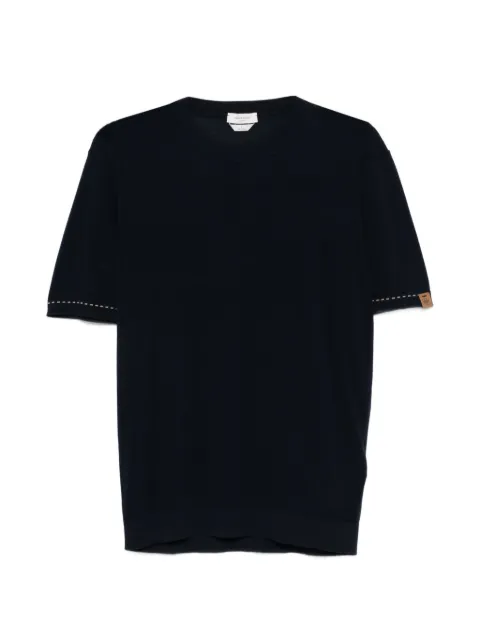 Jacob Cohën logo-patch T-shirt Blue JUMSG034000X00
