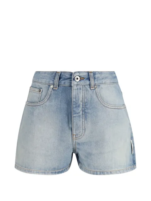 Off-White Doll bleached arrow denim shorts Blue 2YC019S26DEN002W416