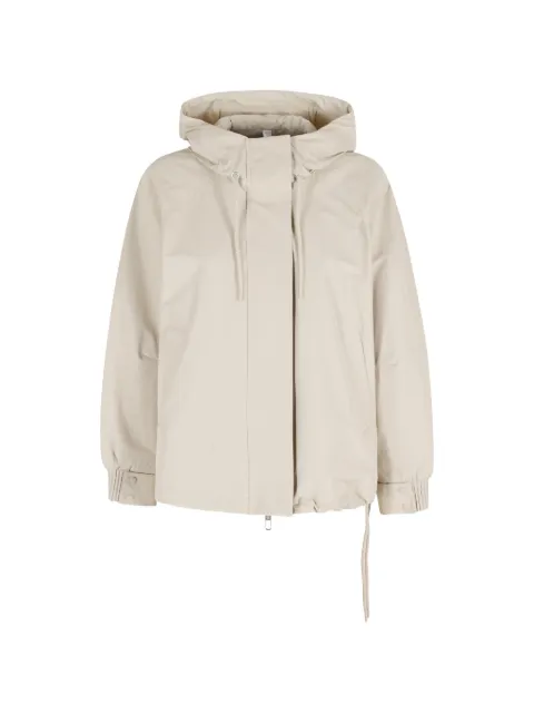 Duno hooded jacket Neutrals MANTAANSEDONIA098