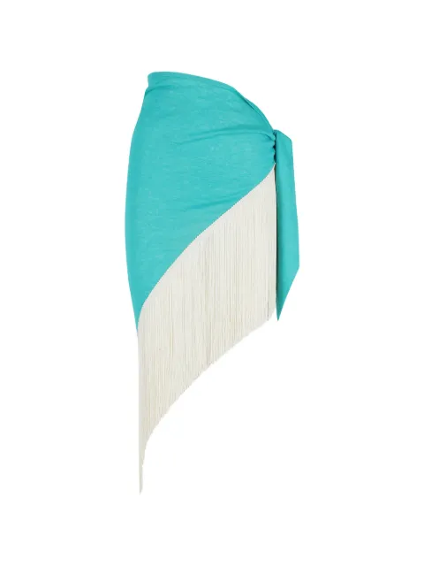 Alanui fringed sarong Green LWHL033R26KNI001098