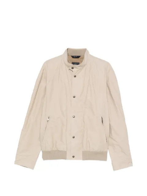 Fay zip.up bomber jacket Neutrals NAM11520140XLZ