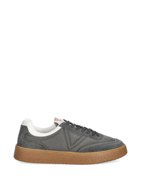 GUESS USA Wimoh textured panelled sneakers Grey FMPWIMFAB12