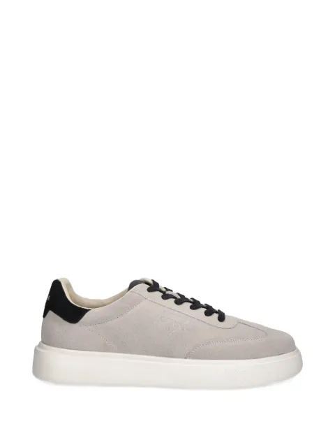 GUESS USA Plaza panelled sneakers Neutrals FMFPLASUE12BEIBK