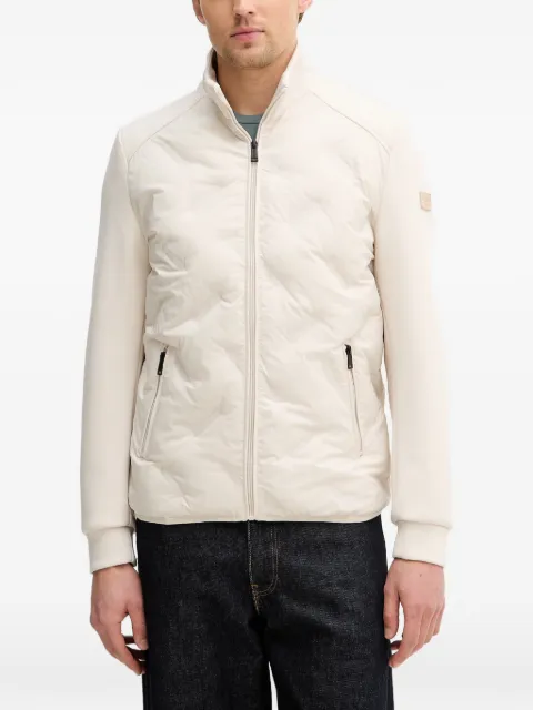 GUESS USA quilted zip jacket Neutrals M6RL10WJ232