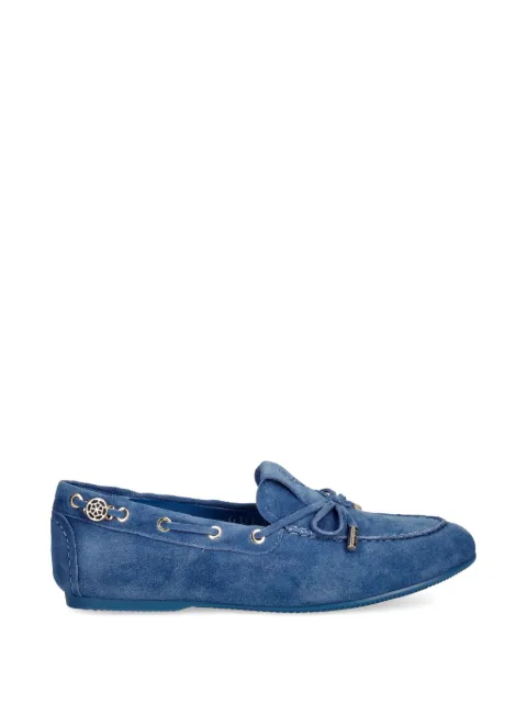 GUESS USA Aisha tie-detail loafers Blue FLPAISSUE14BLUE