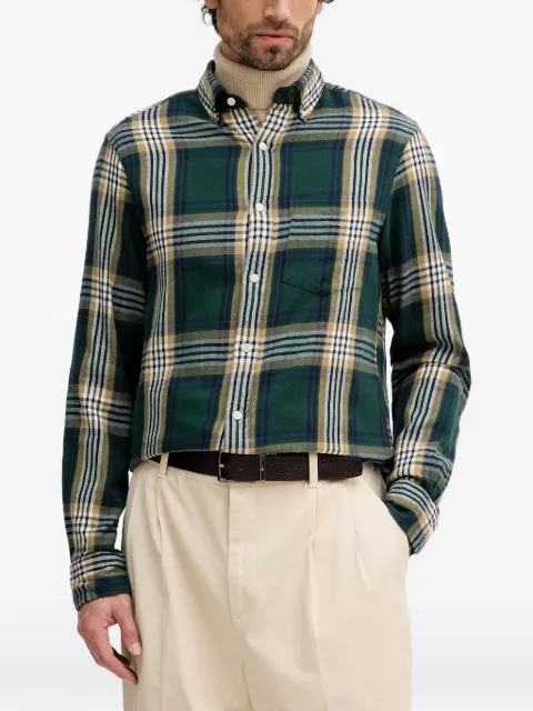 Gant Windblown check pocket shirt Green 3250243