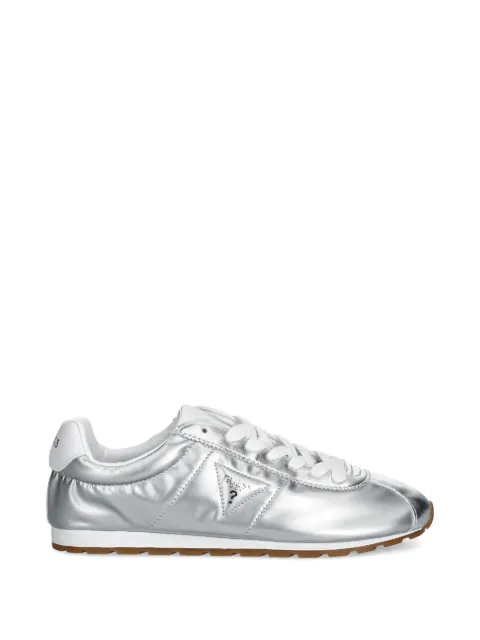 GUESS USA tIAH2 logo lace-up sneakers Silver FLPTH2FAM12SILVE