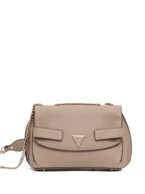 GUESS USA Serenova chain strap satchel Neutrals HWZG8091210