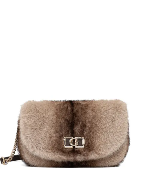 GUESS USA logochain satchel bag Neutrals HWFG9674210