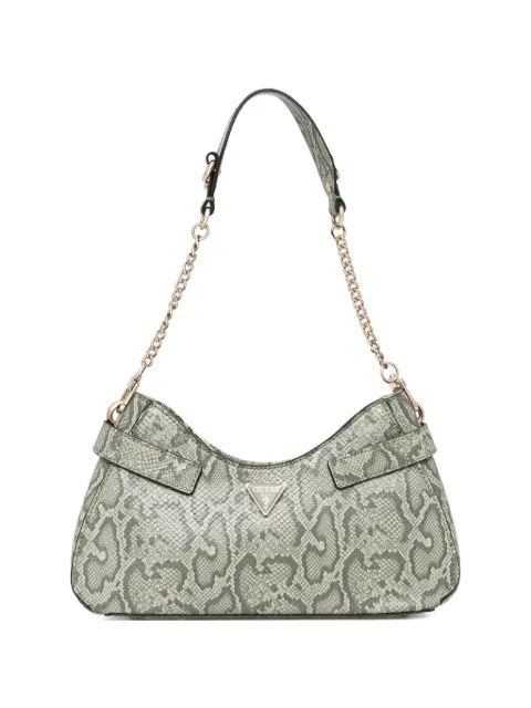 GUESS USA Serenova snake-print shoulder bag Green HWKG8091180