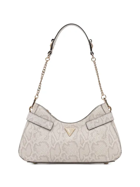 GUESS USA Serenova snake effect chain strap shoulder bag Neutrals HWKG8091180