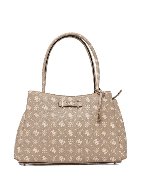 GUESS USA logo padlock tote bag Neutrals HWGP9898220
