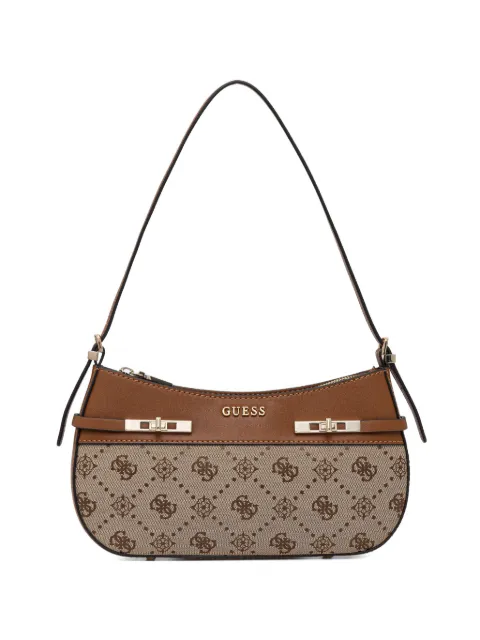 GUESS USA monogram turn-lock shoulder bag Neutrals HWJP9902170