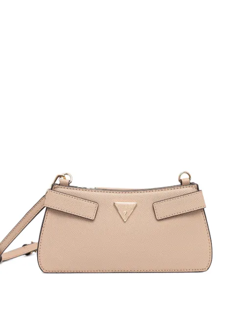 GUESS USA Serenova triangle-logo crossbody bag Neutrals HWZG8091720