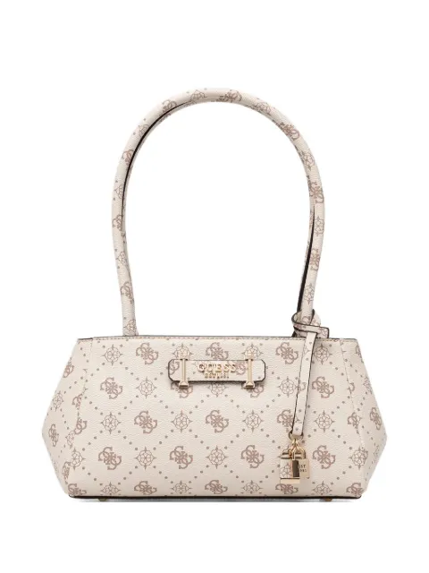 GUESS USA monogram pendant tote bag Neutrals HWGP9898080