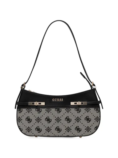 GUESS USA monogram zip tote Neutrals HWJP9902170