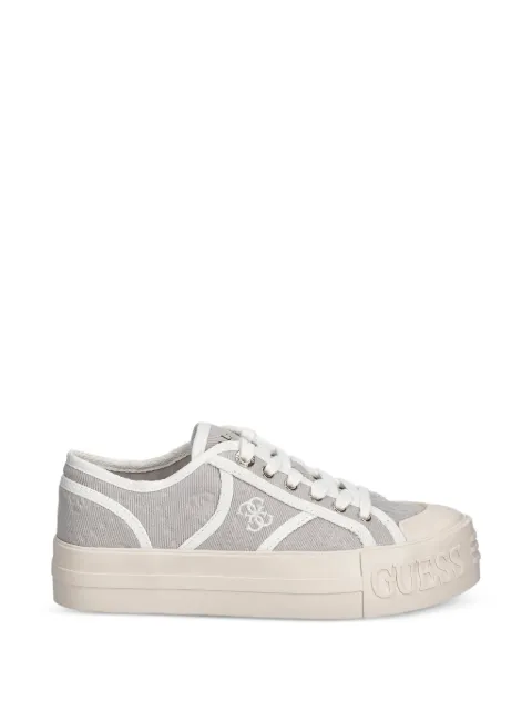GUESS USA Issah panelled sneakers Grey FLPISSFAL12